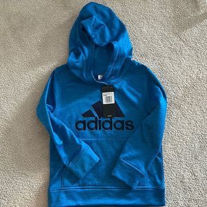 Nwt Blue Adidas Hoodie 5t Boys